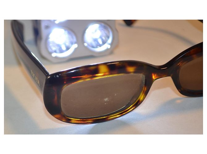 Escada Sonnenbrille Schildpatt-Optik Modell 1083 Braun - Ansicht 8