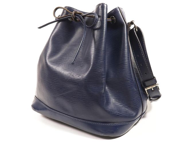 Louis Vuitton Noe Epi Leather Petit Noé Blu - vista 3