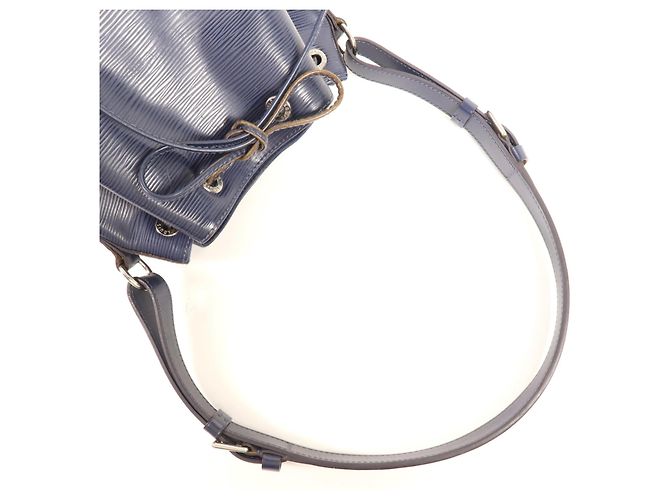 Louis Vuitton Noe Epi Leather Petit Noé Blu - vista 5
