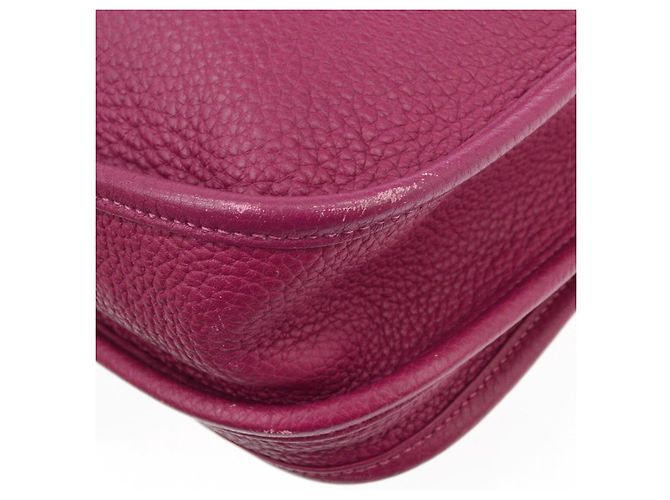 Hermès Borsa Hermes Evelyne Gen III Clemence PM Rosa - vista 7