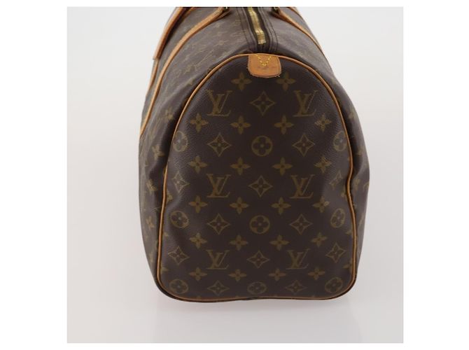 Louis Vuitton Keepall Monogram Canvas 45 Castaño - vista 3