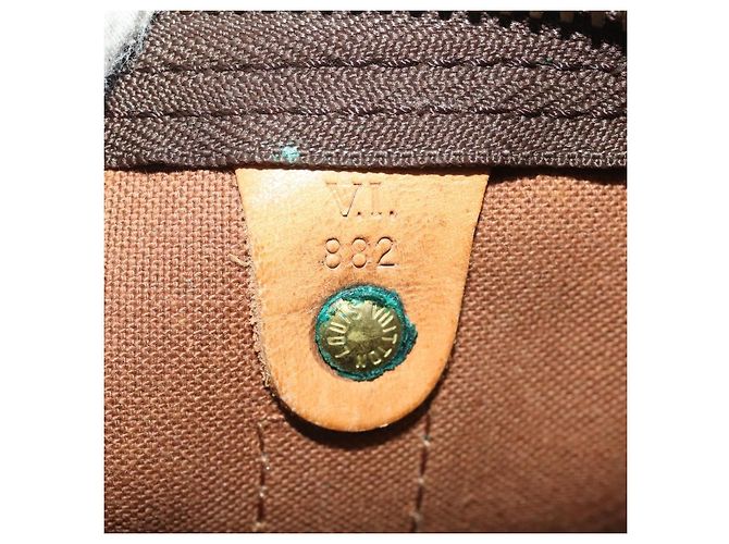 Louis Vuitton Keepall Monogram Canvas 45 Castaño - vista 7