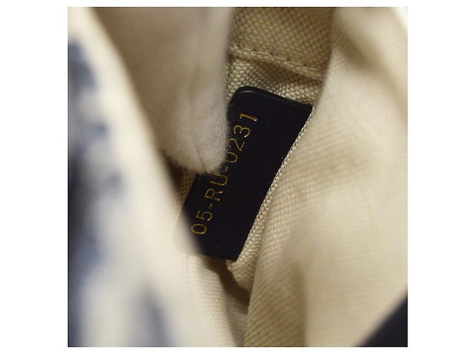 Christian Dior Saddle Oblique Jacquard Mini Blu navy - vista 5