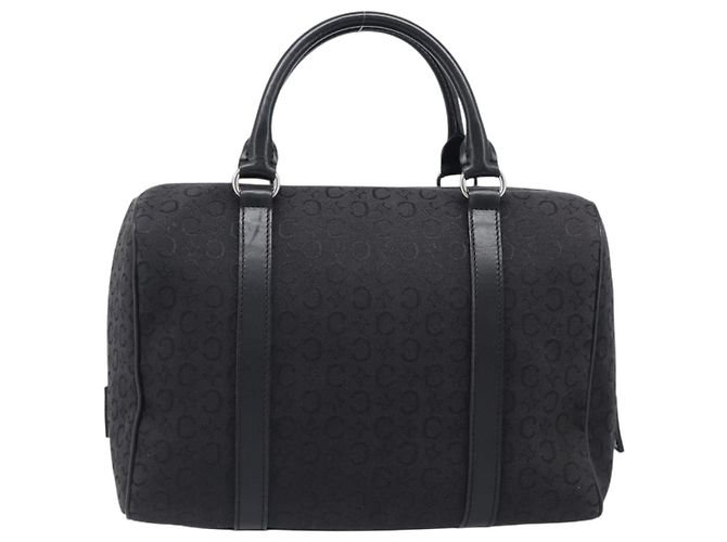 Céline Celine Boston C Macadam Canvas Negro - vista 2