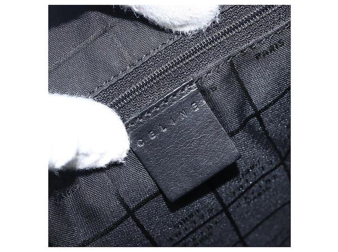 Céline Celine Boston C Macadam Canvas Negro - vista 6