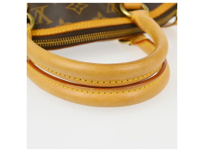 Louis Vuitton Lockit Monogram Canvas PM Marrone - vista 6