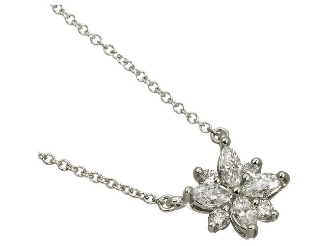 Autre Marque Collana Tiffany & Co. Victoria Cluster Diamanti - vista 3