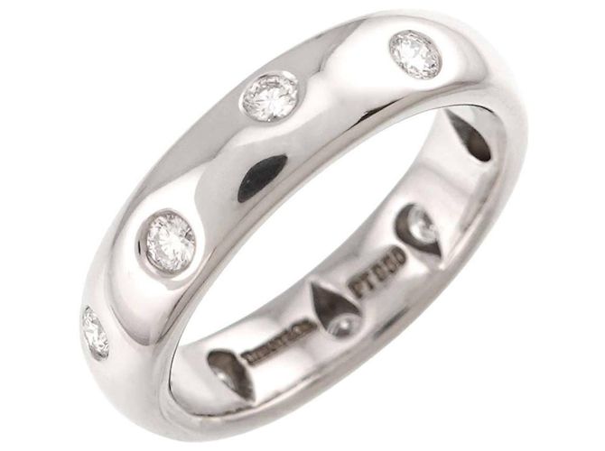 Autre Marque Anello Tiffany & Co. Dots in platino e diamanti - vista 4