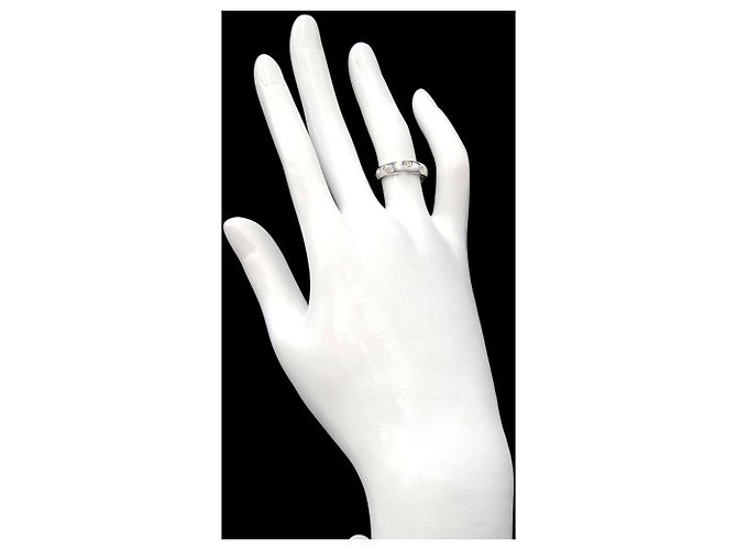 Autre Marque Anello Tiffany & Co. Dots in platino e diamanti - vista 6
