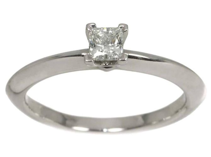 Autre Marque Tiffany & Co. Diamantbandring im Princess-Schliff - Ansicht 2