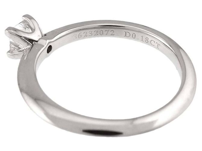 Autre Marque Tiffany & Co. Diamantbandring im Princess-Schliff - Ansicht 4