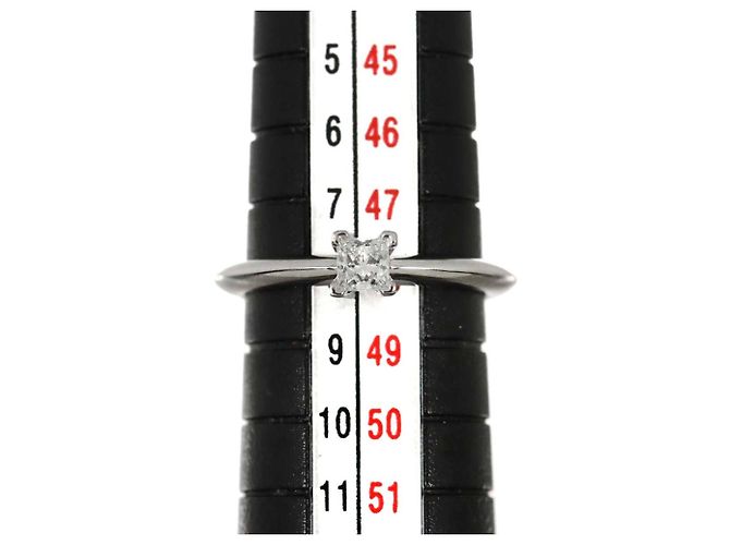 Autre Marque Tiffany & Co. Diamantbandring im Princess-Schliff - Ansicht 7