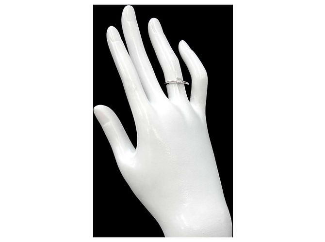Autre Marque Tiffany & Co. Diamantbandring im Princess-Schliff - Ansicht 8