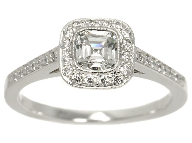 Autre Marque Anello Tiffany & Co. Legacy Diamond - vista 2