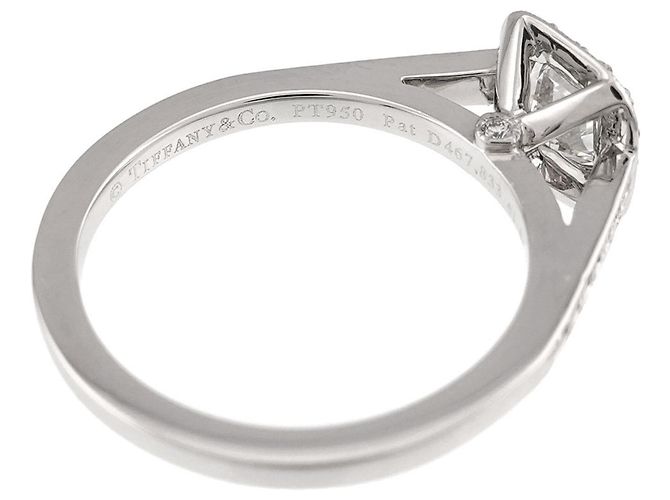 Autre Marque Anello Tiffany & Co. Legacy Diamond - vista 3