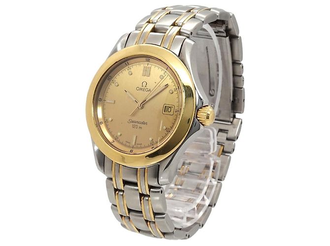 Orologio da uomo Omega Seamaster 120 Two-Tone - vista 2