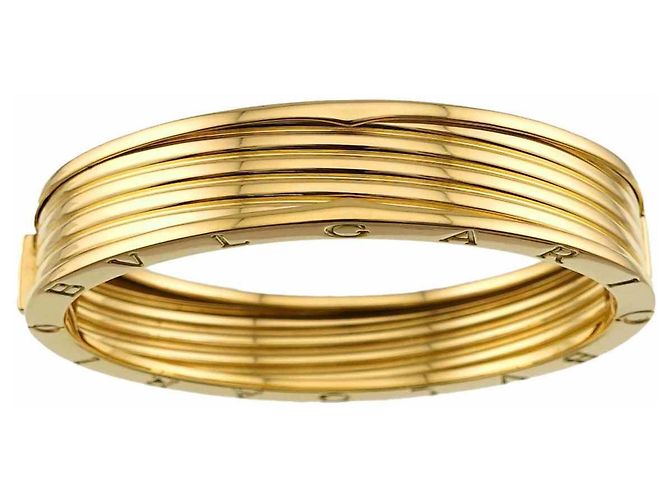 Bulgari Bvlgari BVLGARI B-ZERO1 Bracciale rigido in oro giallo - vista 2