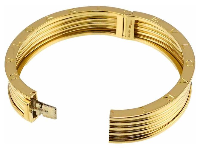 Bulgari Bvlgari BVLGARI B-ZERO1 Bracciale rigido in oro giallo - vista 4