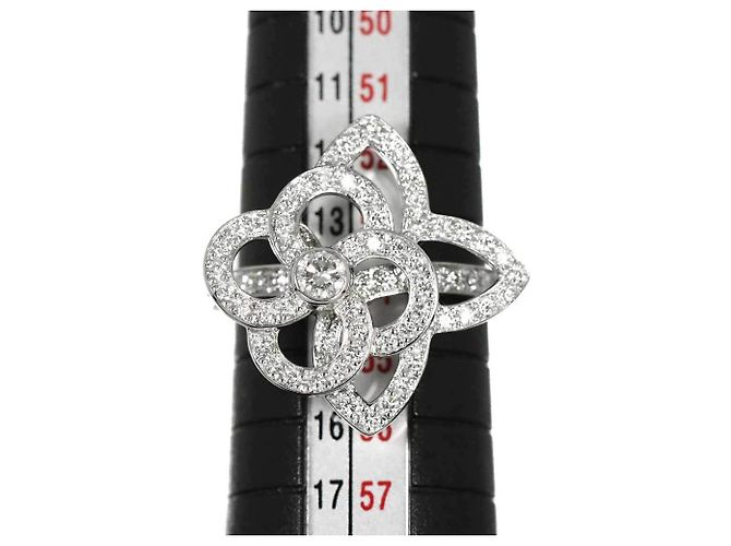 Anello Louis Vuitton Fleur Ardente Diamanti - vista 8