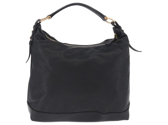 Miu Miu Tote Shopping in Pelle Grande con Tasca Frontale con Zip Nero - vista 2