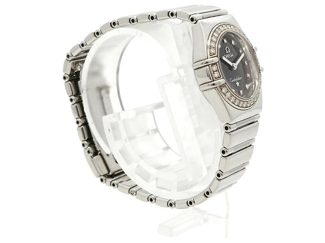 Omega Constellation My Choice 1465.51 Quadrante Nero Orologio Donna - vista 3
