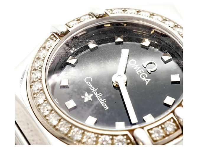 Omega Constellation My Choice 1465.51 Quadrante Nero Orologio Donna - vista 7
