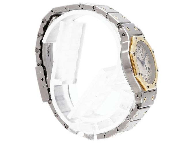 Cartier Santos Octagon Damenuhr - Ansicht 3