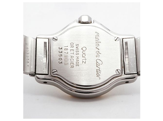 Cartier Santos Octagon Damenuhr - Ansicht 5