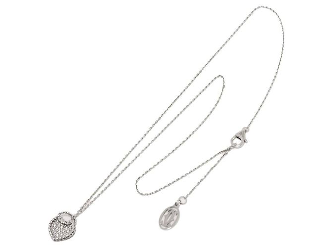 Collana Cartier Torta Heart Pavé Diamond - vista 2