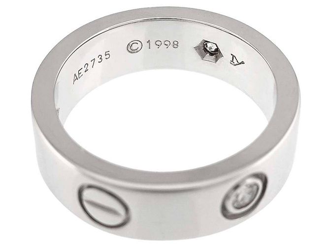 Cartier Love Ring in 18K Weißgold - Ansicht 4