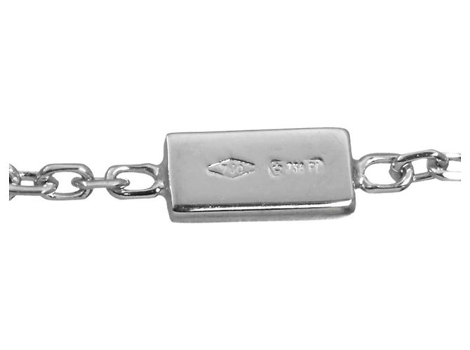 Collana Croce Gucci in Oro Bianco 18K - vista 5