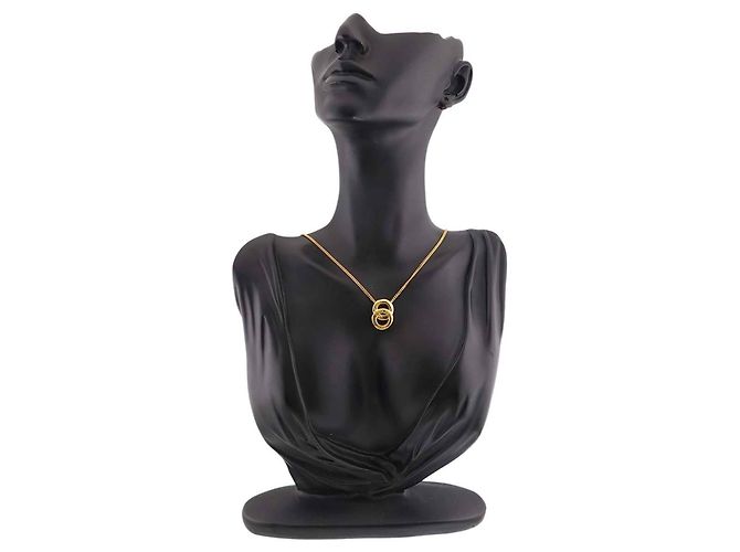 Céline Collar Double Circle de Celine en oro amarillo de 18K - vista 7