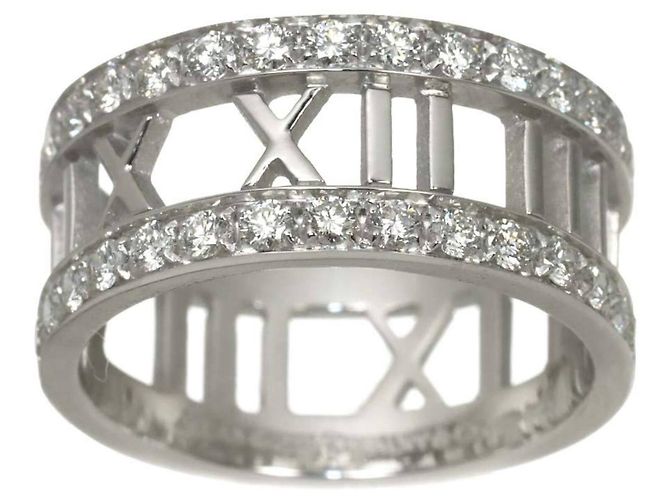 Autre Marque Anello Tiffany & Co. Atlas 1 Diamond - vista 2