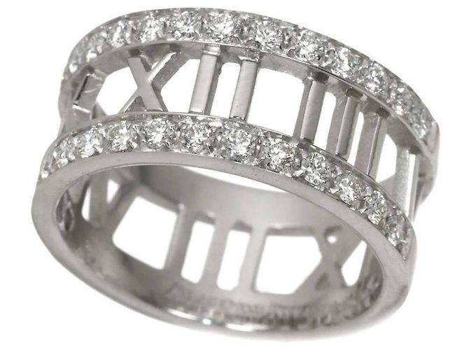 Autre Marque Anello Tiffany & Co. Atlas 1 Diamond - vista 4