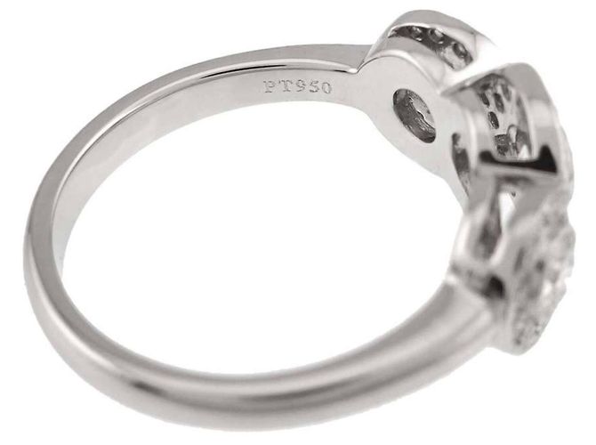 Autre Marque Tiffany & Co. Platin-Diamant-Bandring - Ansicht 4