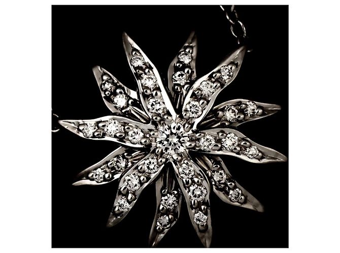 Autre Marque Collana Sunburst in platino e diamanti Tiffany & Co. - vista 6