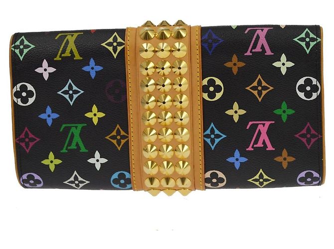 Louis Vuitton Courtney Clutch Monogram Multicolor Multicolore - vista 2