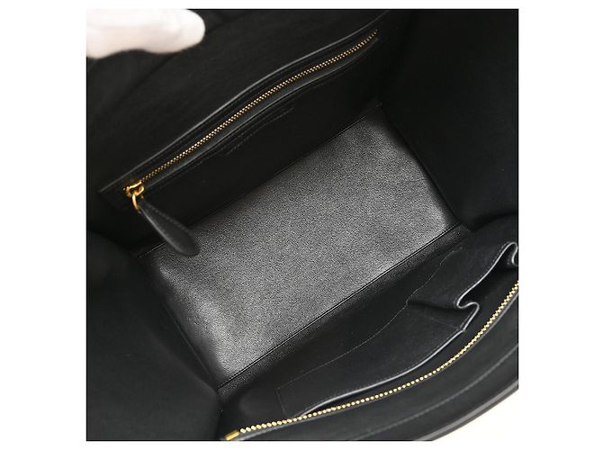 Céline Celine Tricolor Luggage Leather Mini Blu - vista 3