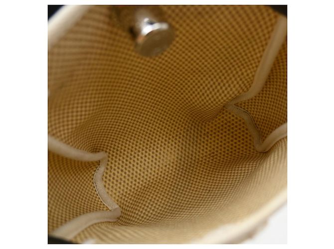 Hermès Herbag Toile and Leather GM Beige - vista 3