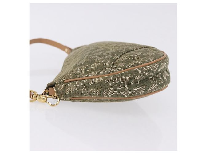 Christian Dior Saddle Canvas Mini Caqui - vista 5