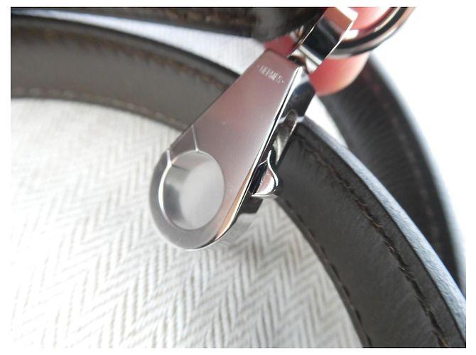 Hermès Tracolla Pelle Marrone Kaki Kelly - vista 2