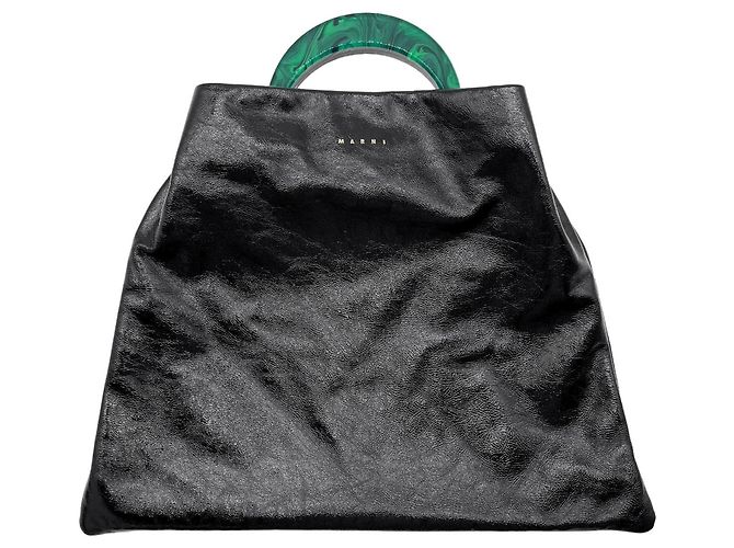 Borsa hobo Marni Venice Nero - vista 2