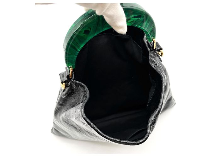 Borsa hobo Marni Venice Nero - vista 9