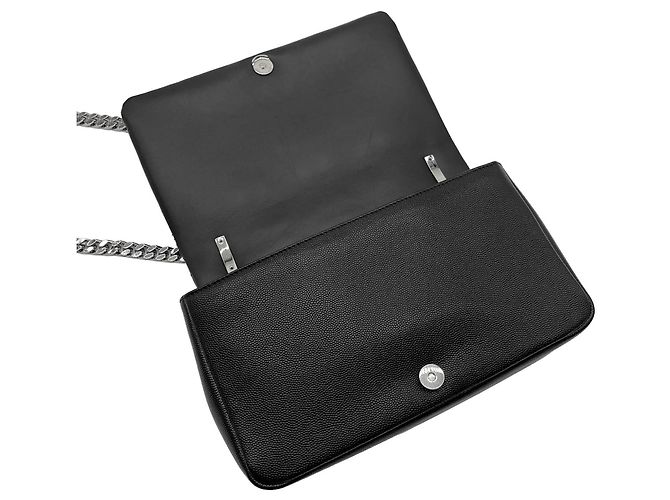 Sac à épaule Burberry Laura Chain Noir Argenté - vue 11