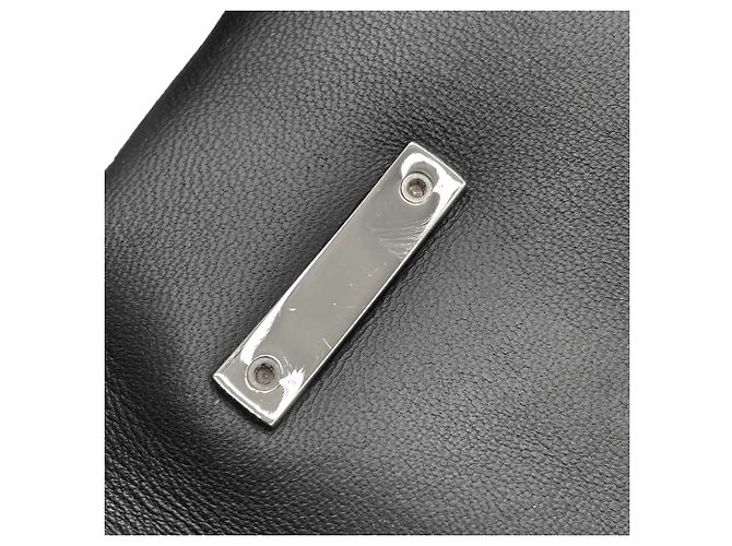 Sac à épaule Burberry Laura Chain Noir Argenté - vue 13