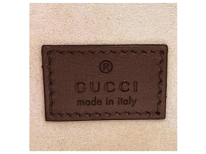 GUCCI Interlocking G Schultertasche Pochette Braun - Ansicht 11