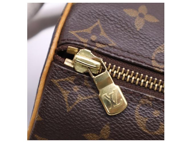 Louis Vuitton Monogram Papillon 26 Handtasche Braun Beige - Ansicht 12
