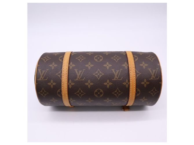 Louis Vuitton Monogram Papillon 26 Handtasche Braun Beige - Ansicht 7
