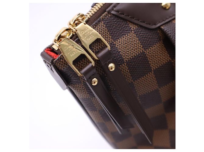 Borsa Louis Vuitton Damier Westminster PM Marrone Beige - vista 10