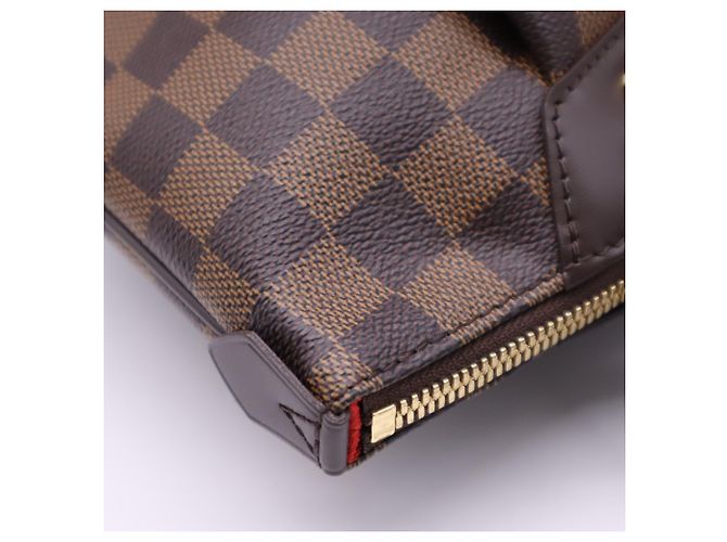 Borsa Louis Vuitton Damier Westminster PM Marrone Beige - vista 12